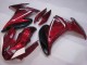 Carénages Moto Yamaha FZ6R 2009-2015 - Rouge Blanc Noir