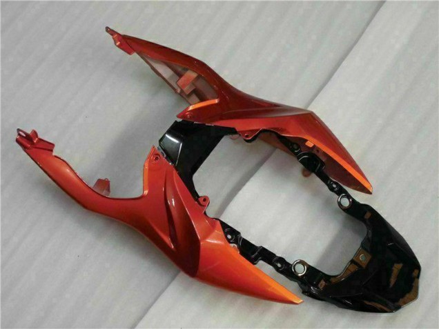 Carénages Moto Suzuki GSXR 1000 2009-2016 - Orange Noir Brillant