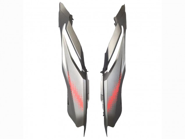 Carénages Moto Yamaha MT07/FZ07 2012-2017 - Gris Rouge