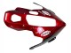 Carénages Moto Yamaha YZF 1000R Thundecourses 1997-2007 - Noir Rouge Foncé Flamme