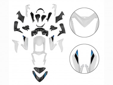 Carénages Moto Suzuki GSX-S 1000 2015-2020 - Noir Blanc