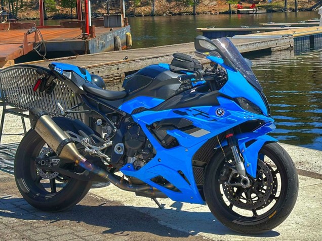 Carénage Moto BMW S1000RR 2023-2024 - Bleu Brillant