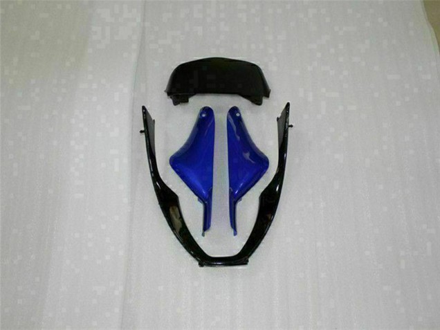 Carénages Moto Kawasaki ZX6R 2000-2002 - Bleu Noir Brillant Elf Bridgestone