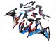 Carénage Moto BMW S1000RR 2019-2022 - Blanc Bleu Rouge Noir