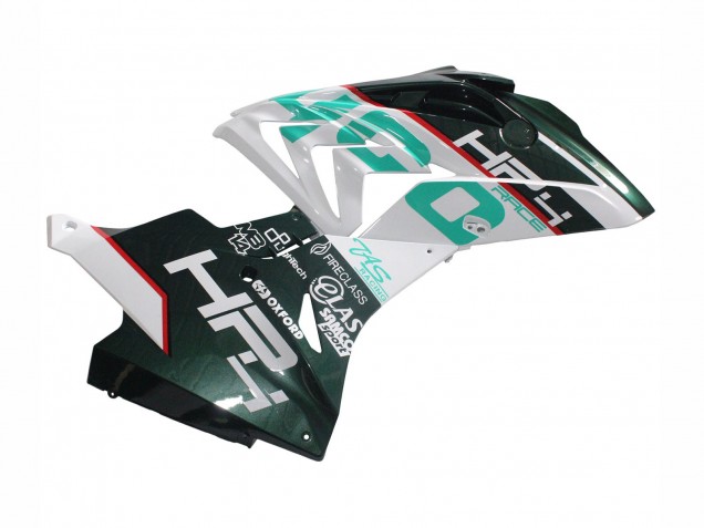 Carénages Moto BMW S1000RR 2015-2016 - Blanc Vert Noir