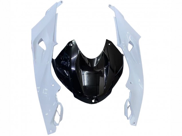 Carénages Moto BMW S1000RR 2015-2016 - Blanc Noir Brillant Fiamm
