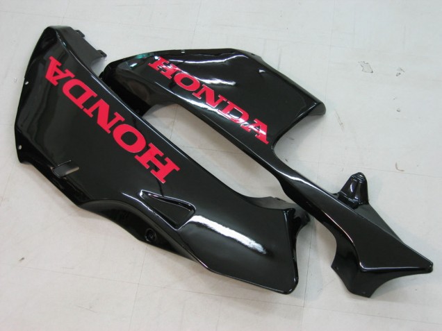 Carénages Moto Honda CBR600RR 2003-2004 - Noir Brillant Rouge Décalque