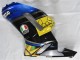 Carénages Moto Kawasaki ZX6R 2007-2008 - Bleu Requin