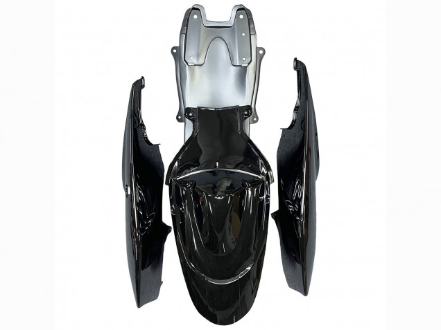 Carénages Moto Suzuki GSXR 600 / GSXR 750 2006-2007 - Noir Brillant Argent Rouge