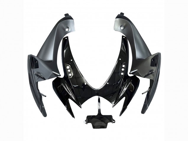 Carénages Moto Suzuki GSXR 600 / GSXR 750 2006-2007 - Noir Brillant Argent Rouge