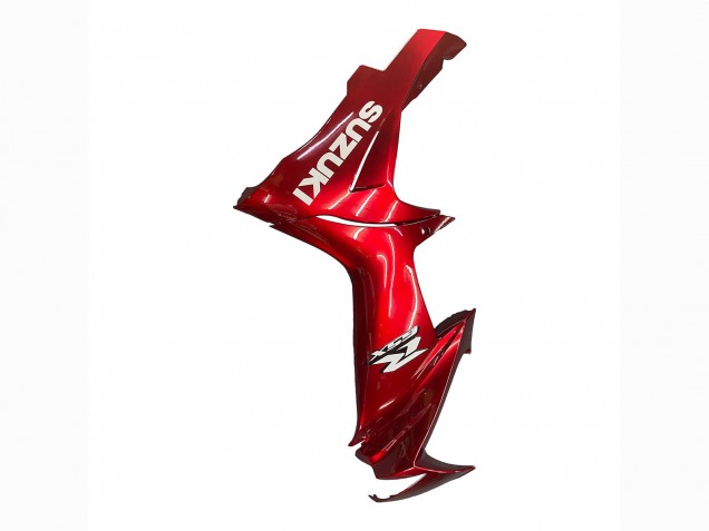 Carénages Moto Suzuki GSXR 600 / GSXR 750 2011-2024 - Rouge Blanc Décalque