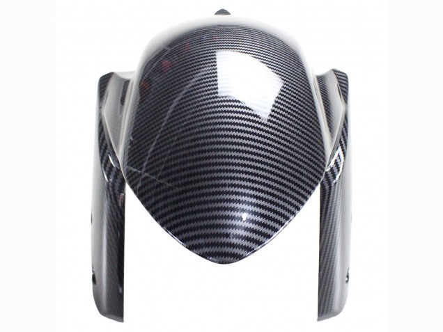 Carénages Moto Suzuki GSXR 600 / GSXR 750 2011-2024 - Noir Fibre de Carbone Rouge