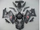 Carénages Moto Suzuki GSXR 1000 2007-2008 - Noir Mat Noir Brillant