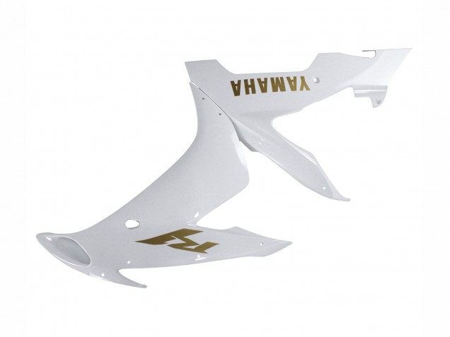 Carénages Moto Yamaha YZF 1000 R1 2004-2006 - Blanc Or Décalque