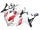 Carénage Moto Yamaha YZF 1000 R1 2007-2008 - Blanc Rouge Noir