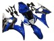 Carénages Moto Yamaha YZF R6S 2006-2009 - Bleu Blanc Noir Brillant Yamalube