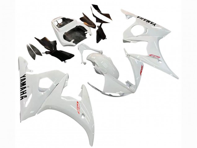 Kits Carénage Moto Yamaha YZF R6S 2006-2009 - Blanc