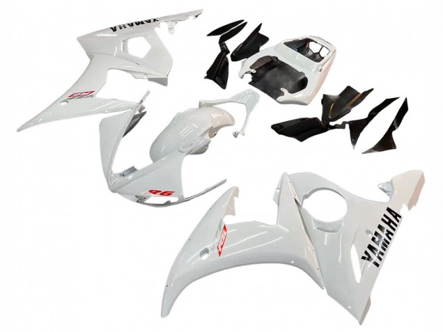 Kits Carénage Moto Yamaha YZF R6S 2006-2009 - Blanc