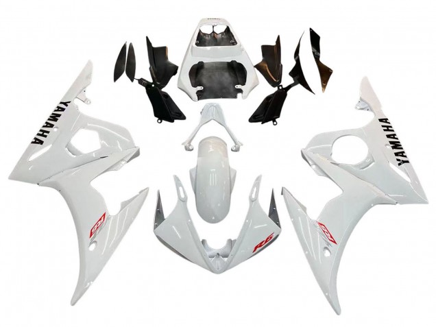 Kits Carénage Moto Yamaha YZF R6S 2006-2009 - Blanc