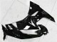 Carénages Moto Kawasaki ZX6R 2009-2012 - Noir Brillant Blanc Ninja