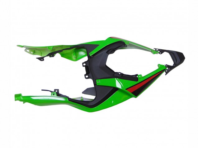 Carénages Moto Kawasaki ZX6R 2019-2022 - Vert Noir Brillant Rouge