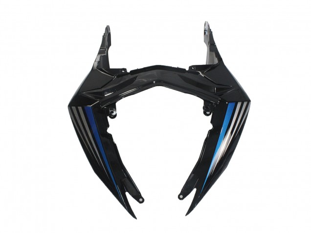 Carénages Moto Kawasaki EX300 2013-2024 - Noir Brillant Bleu