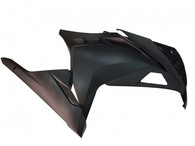 Carénage Moto Kawasaki EX300 2013-2024 - Noir Brillant Noir Mat
