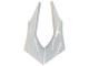 Carénages Moto Kawasaki EX300 2013-2024 - Blanc Noir