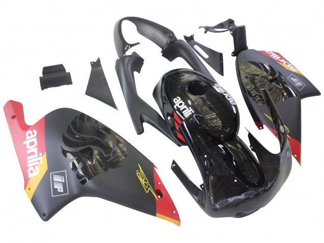 Carénages Moto Aprilia RS125 2000-2005 - Noir Rouge Jaune