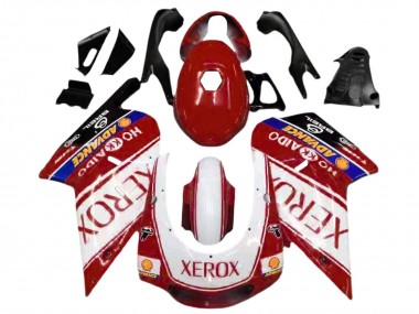 Carénages Moto Aprilia RS125 2000-2005 - Blanc Rouge Jaune Bleu Xerox