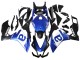 Carénages Moto Aprilia RS4 50 125 2012-2018 - Bleu Blanc Noir Mat