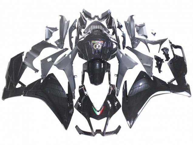 Carénages Moto Aprilia RS4 50 125 2012-2018 - Noir Brillant