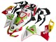 Carénage Moto Aprilia RS4 50 125 2012-2018 - Blanc Rouge Vert Jaune Alitalia