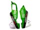 Carénages Moto Aprilia RS4 50 125 2012-2018 - Blanc Vert Noir Brillant