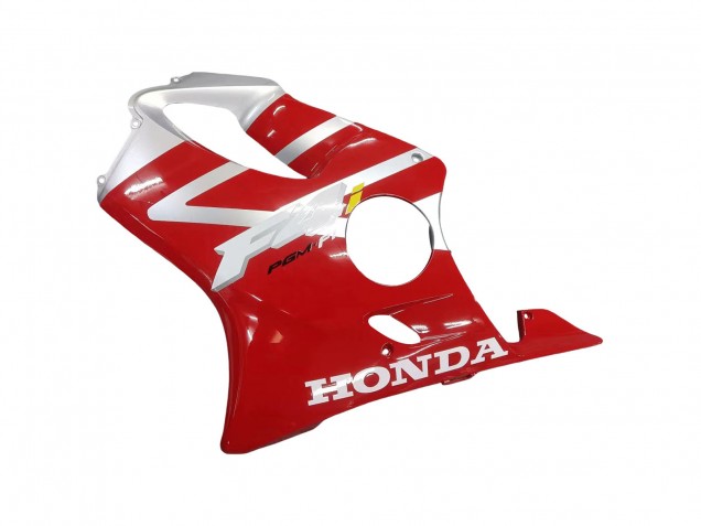 Carénages Moto Honda CBR600 F4i 2004-2007 - Argent Rouge
