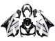 Carénages Moto Honda CBR600 F4i 2004-2007 - Blanc Noir Brillant