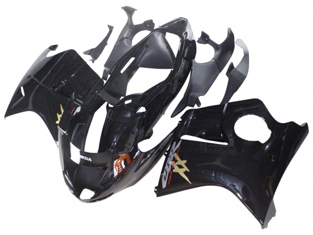 Carénages Moto ABS Honda CBR1100XX Blackbird 1996-2007 - Noir Brillant