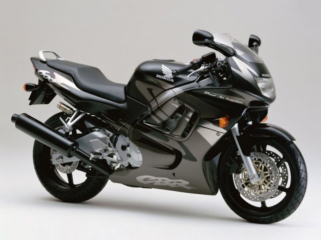 Carénages Moto Honda CBR600 F3 1997-1998 - Gris Noir Mat