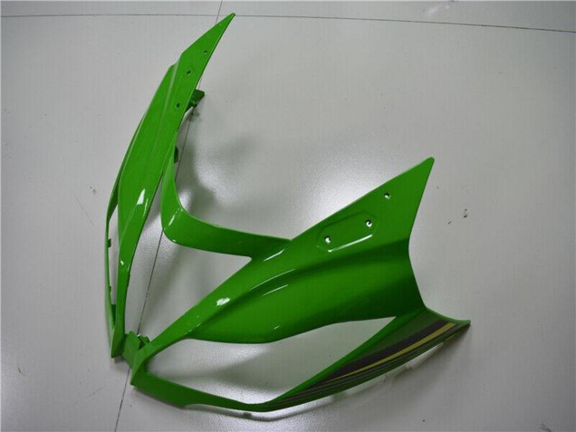 Carénages Moto Kawasaki ZX6R 2013-2018 - Vert Jaune Noir Brillant Noir Mat