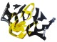Carénages Moto Honda CBR900RR 929 2000-2001 - Jaune Noir Brillant