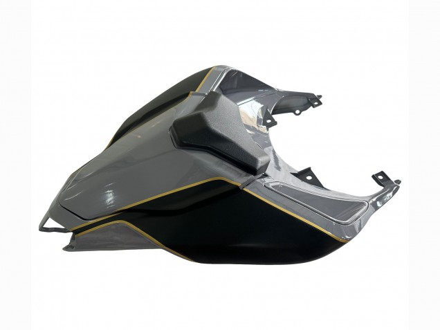 Carénages Moto Ducati 848 2007-2014 - Argent Or Noir Mat