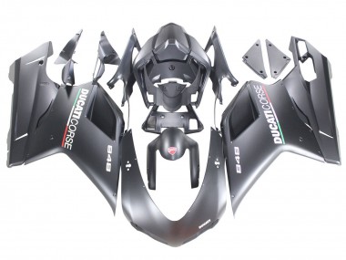 Carénages Moto Ducati 848 2007-2014 - Gris Mat
