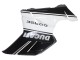 Carénages Moto Ducati 848/1098/1198 2007-2014 - Blanc Noir Brillant Corse
