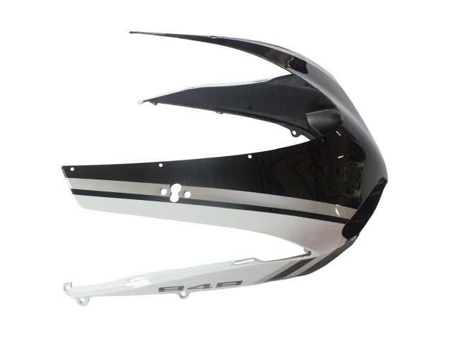 Carénages Moto Ducati 848/1098/1198 2007-2014 - Blanc Noir Brillant Corse