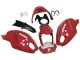 Carénages Moto Ducati Monster 696 796 1100 1100S 2008-2012 - Rouge Blanc