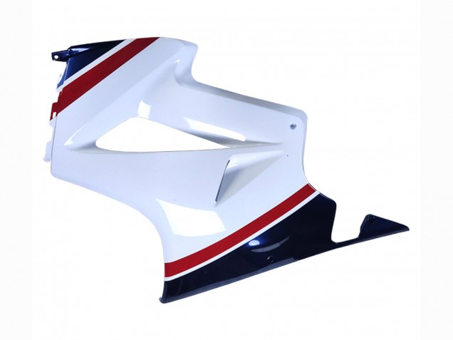 Carénages Moto Honda VFR 800 2002-2013 - Blanc Rouge Bleu Foncé