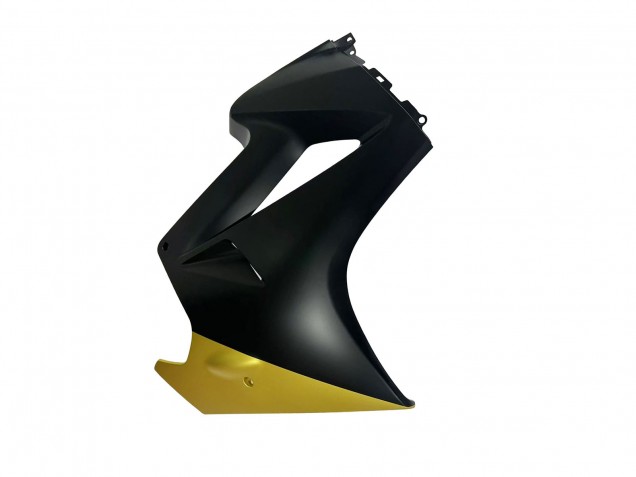 Carénages Moto Honda VFR 800 2002-2013 - Jaune Noir Mat