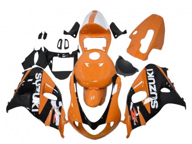Carénages Moto Suzuki TL1000R 1998-2003 - Orange Noir Blanc