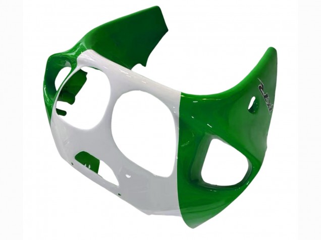 Carénages Moto Kawasaki ZX7R 1996-2003 - Blanc Vert Noir