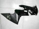 Carénages Moto Kawasaki EX650 2009-2011 - Noir Brillant Blanc Décalque